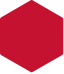 Hexagone rouge